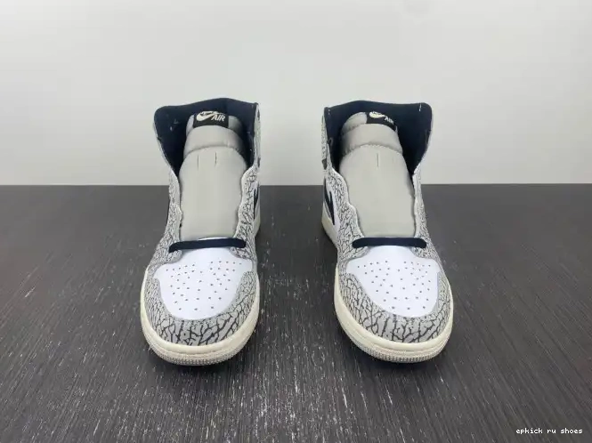 Cheap Jordan Air High White 1 OG DZ5485-052 Cement 0422
